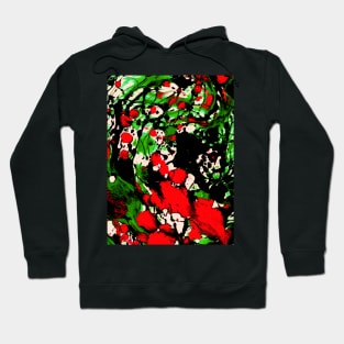 Abstract marble texture liquid design Hoodie